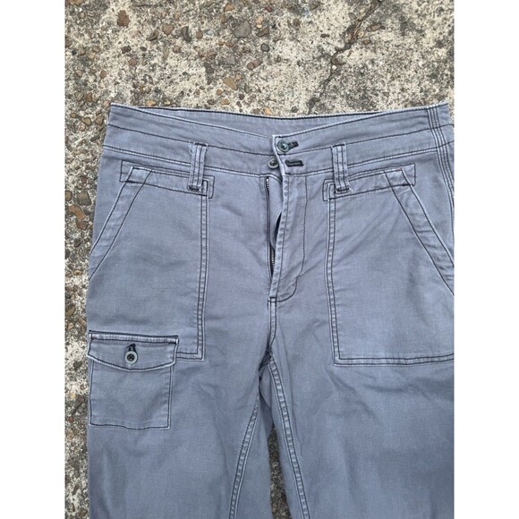 Anthropology Pilcro The Wanderer Low Rise Straight Leg Size 28 Khaki Gray Pants - Picture 2 of 6
